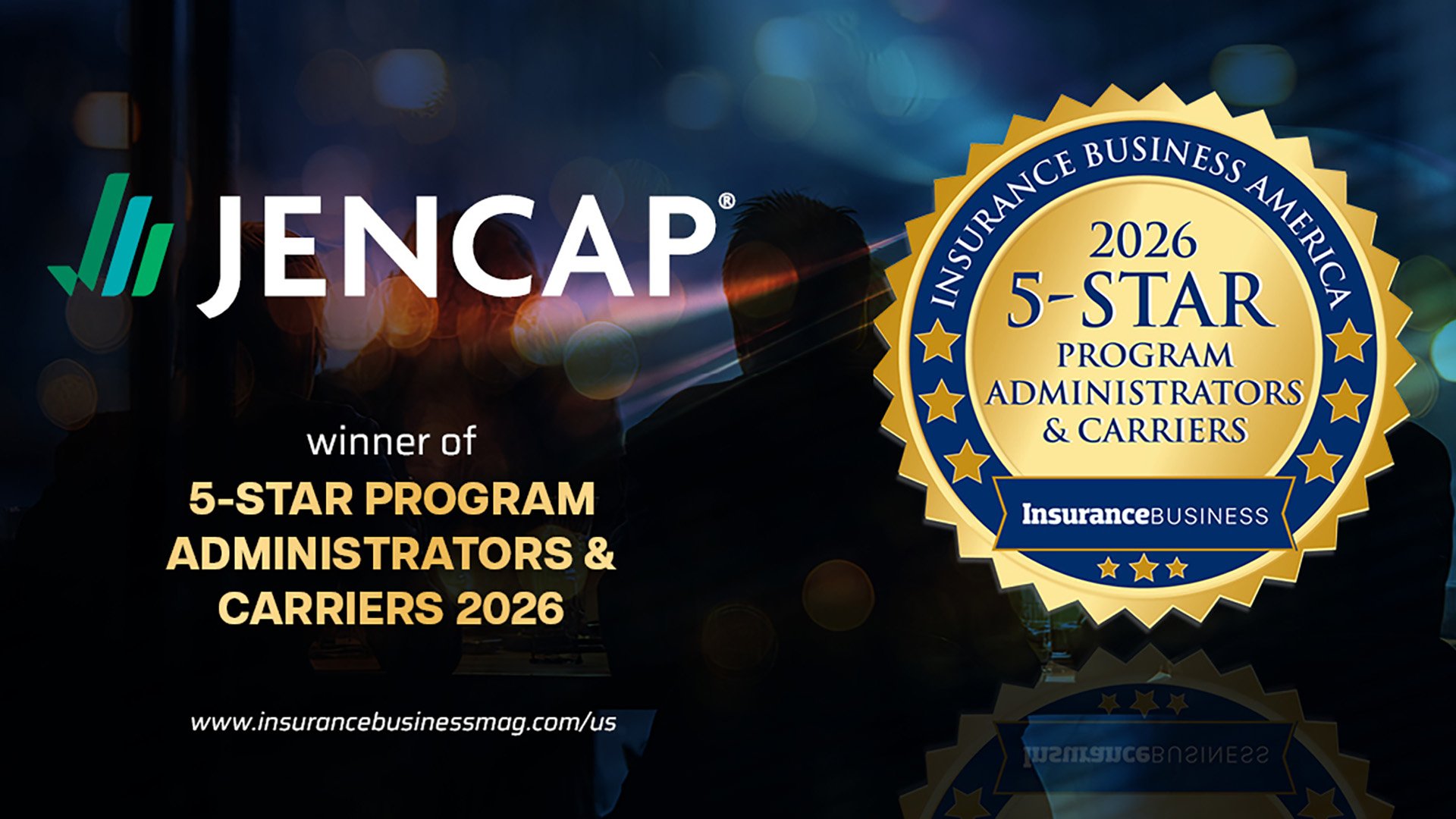 Jencap Recognized as a 5-Star Program Administrator by Insurance Business America